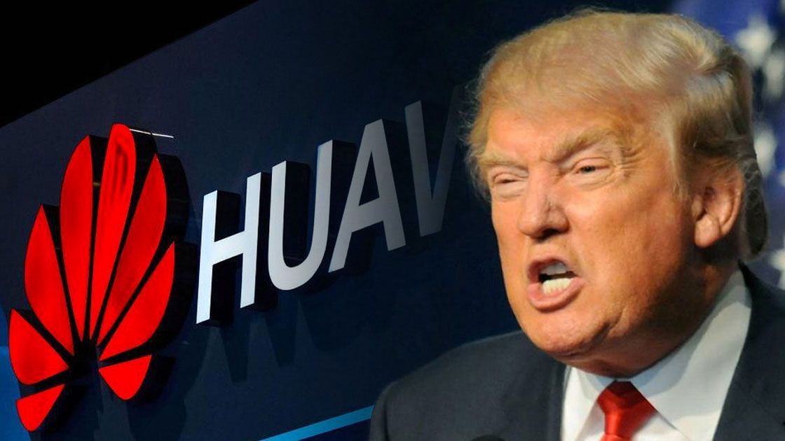 Huawei SIN Android Google, Trump